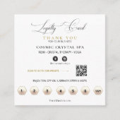 *~*宇宙天手掌のパ葉ーム賞QR ロイヤリティカード (正面)