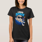 宇宙天文学が欲しい Tシャツ (正面)