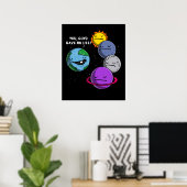 宇宙天文学の惑星あなた達は生命がない ポスター (ホームオフィス)