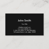 宇宙天文学名刺 名刺 (裏面)