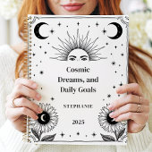 宇宙太陽と月の名前をカスタムする発現 プランナー手帳