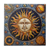 宇宙太陽 タイル (正面)