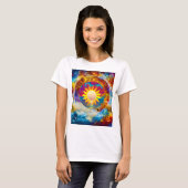 宇宙太陽 Tシャツ (正面フル)