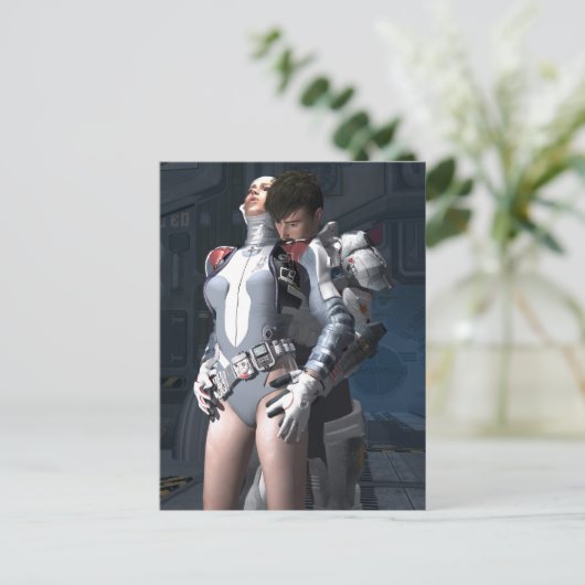 宇宙夫婦 ポストカード (スタンド正面)