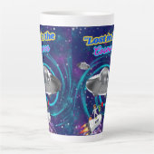 宇宙失ったで カフェラテマグ (正面)