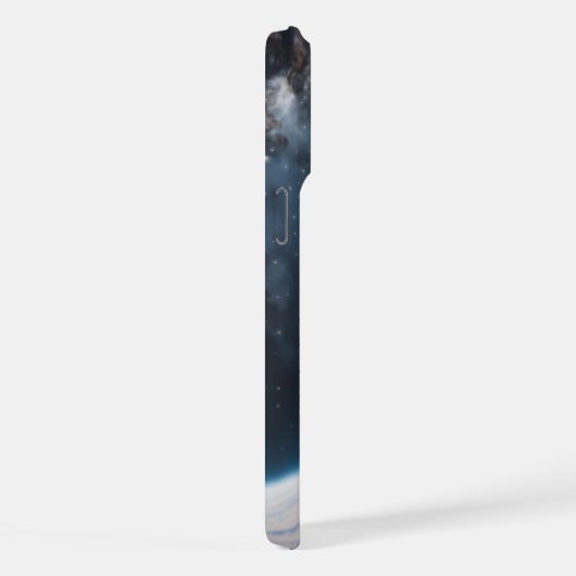 宇宙失ったiphone 15 pro max case宇宙飛行士 iPhoneケース (右側面)