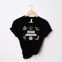 宇宙女性のカーボーイバチェロレッテシャツ