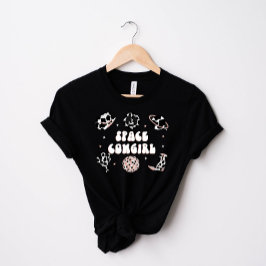 宇宙女性のカーボーイバチェロレッテシャツ Tシャツ