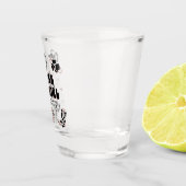 宇宙女性のカーボーイバチェロレッテショットガラス ショットグラス (右)