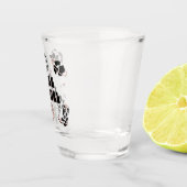 宇宙女性のカーボーイバチェロレッテショットガラス ショットグラス (右)