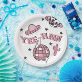 宇宙女性のカーボーイバチェロレッテ ペーパープレート (パーティー)