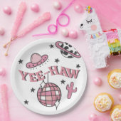 宇宙女性のカーボーイバチェロレッテ ペーパープレート (パーティー)