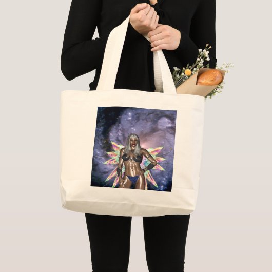 宇宙妖精 ラージトートバッグ (正面(商品))