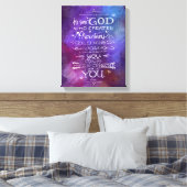 宇宙子供部屋アート銀河系スターズムーンテーマプレイルーム キャンバスプリント (インサイチュ (寝室))