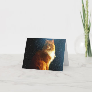 宇宙子猫とスターズカード サンキューカード