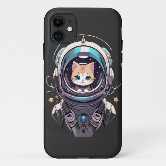 宇宙子猫の最後の辺境 Case-Mate iPhoneケース (裏面)