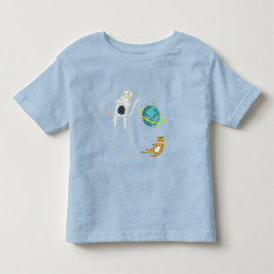 宇宙子猫 トドラーTシャツ