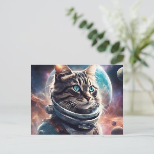 宇宙子猫 ポストカード (スタンド正面)