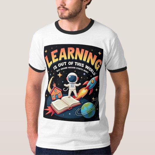 宇宙学のTシャツ Tシャツ (正面)
