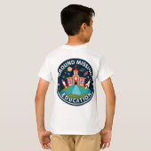 宇宙学のTシャツ Tシャツ (裏面フル)