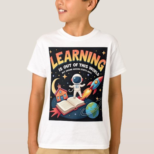 宇宙学のTシャツ Tシャツ (正面)