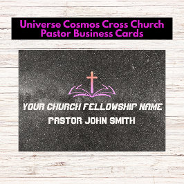 宇宙宇宙あなたのキリスト教会 名刺