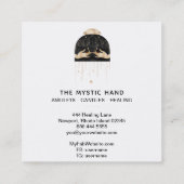 *~*宇宙宇宙の星月神秘の手 スクエア名刺 (裏面)