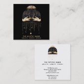 *~*宇宙宇宙の星月神秘の手 スクエア名刺 (正面/裏面)