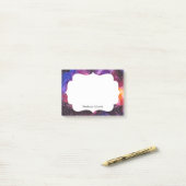 宇宙宇宙パーソナライズされた空間 ポストイット (デスク上)