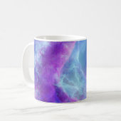 宇宙宇宙ヘイズ描写抽象芸術 コーヒーマグカップ (正面左)