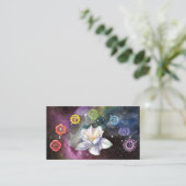 *～*宇宙宇宙ロータス天体チャクラ 名刺 (スタンド正面)