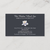 *～*宇宙宇宙ロータス天体チャクラ 名刺 (裏面)