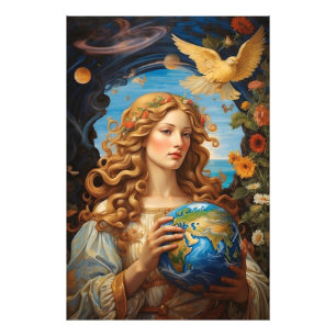 *~*宇宙宇宙地球光AP50女性 フォトプリント