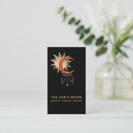 *~*宇宙宇宙月光太陽光星 名刺 (スタンド正面)