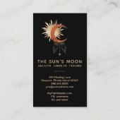 *~*宇宙宇宙月光太陽光星 名刺 (裏面)