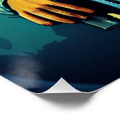 宇宙宇宙飛行士で自分のリスを作成 ポスター (コーナー)