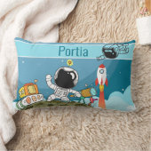 宇宙宇宙飛行士による月面飛行 ランバークッション (ブランケット)