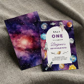 宇宙宇宙飛行士のまわりに初の太陽誕生日 招待状