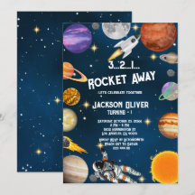 宇宙宇宙飛行士の最初の誕生日パーティー