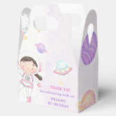 宇宙宇宙飛行士の誕生日パーティーの好意ボックス フェイバーボックス (オープン)