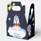 宇宙宇宙飛行士の誕生日パーティーの好意ボックス フェイバーボックス (オープン)