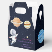 宇宙宇宙飛行士の誕生日パーティーの好意ボックス フェイバーボックス (オープン)