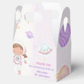 宇宙宇宙飛行士の誕生日パーティーの好意ボックス フェイバーボックス (オープン)