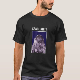 宇宙宇宙飛行士キャット宇宙子猫 Tシャツ