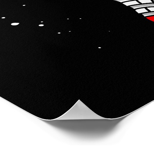 宇宙宇宙飛行士サッカー宇宙飛行士 ポスター (角)