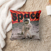 宇宙宇宙飛行士スパイラルヴィンテージアポロ11ミッション クッション (ブランケット)