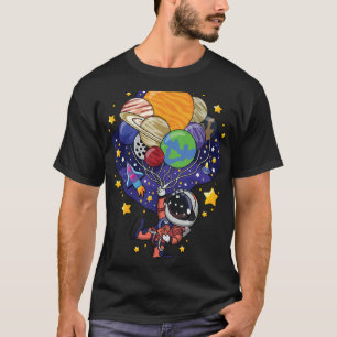宇宙宇宙飛行士スペースマン天文学アース火星計画 Tシャツ