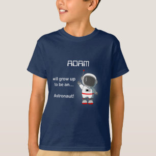 宇宙宇宙飛行士ダークTシャツ Tシャツ