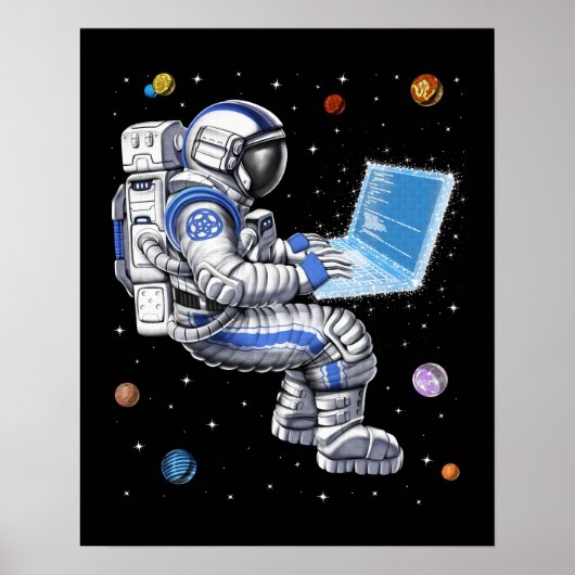 宇宙宇宙飛行士プログラマ ポスター (正面)