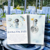 宇宙宇宙飛行士ボーイロケットスターブックス男の赤ちゃん エンクロージャーカード